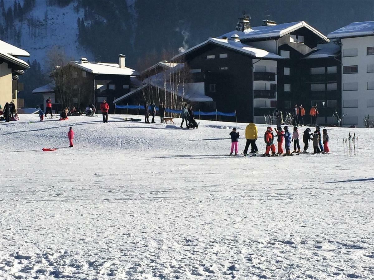 Front Ski Slope Chamonix Apartment Luaran gambar