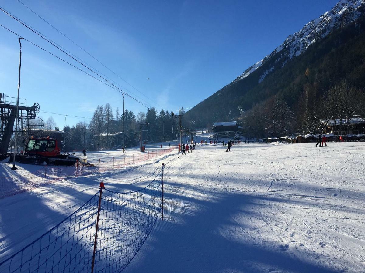Front Ski Slope Chamonix Apartment Luaran gambar