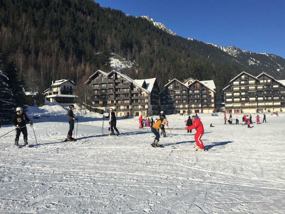 Front Ski Slope Chamonix Apartment Luaran gambar
