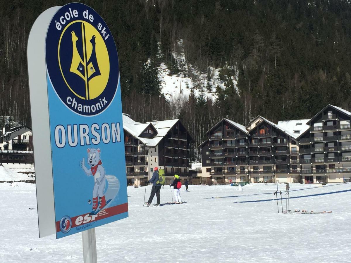 Front Ski Slope Chamonix Apartment Luaran gambar