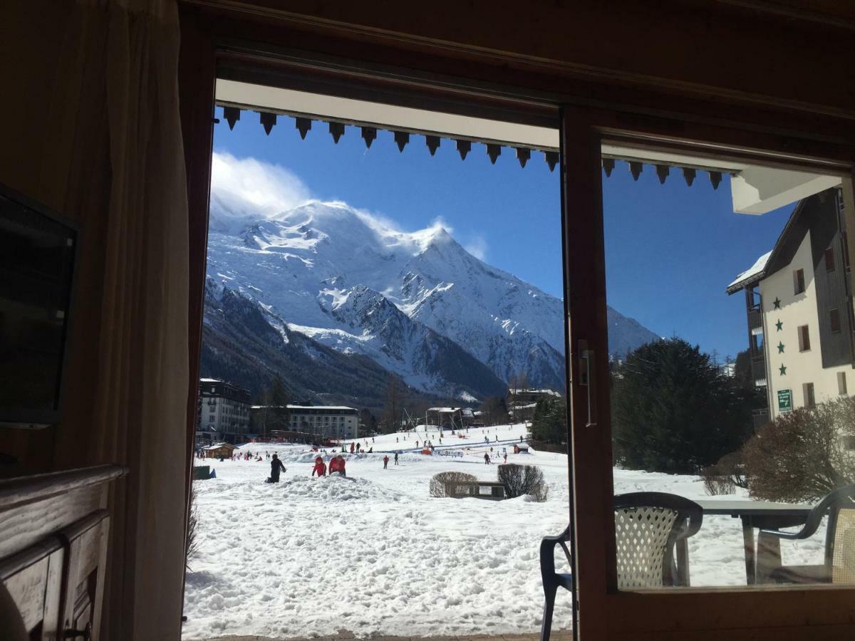 Front Ski Slope Chamonix Apartment Luaran gambar