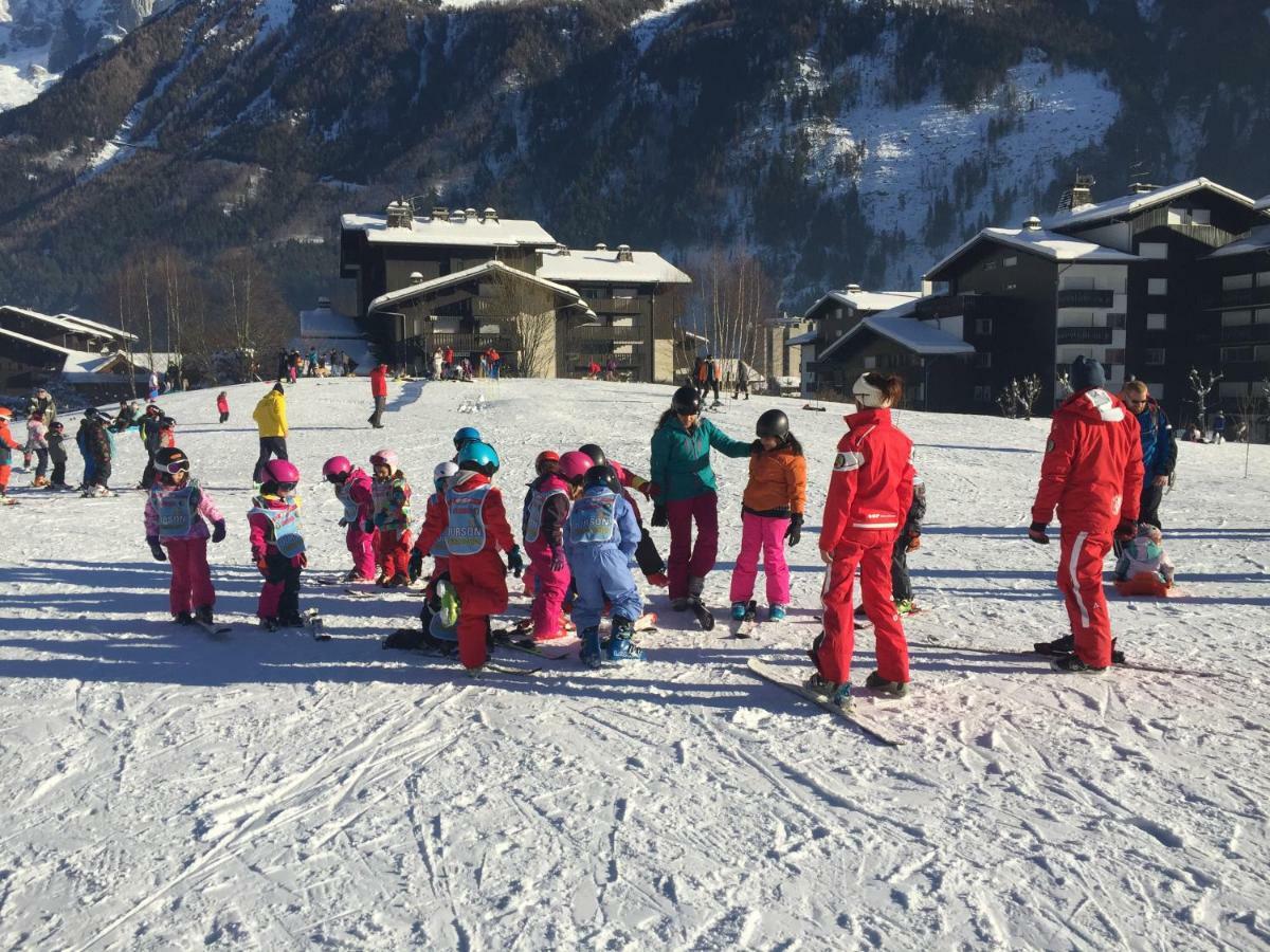 Front Ski Slope Chamonix Apartment Luaran gambar