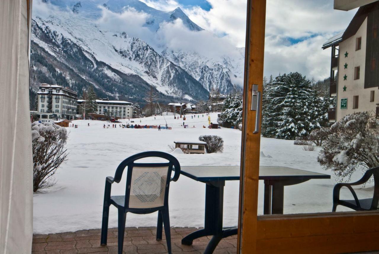 Front Ski Slope Chamonix Apartment Luaran gambar