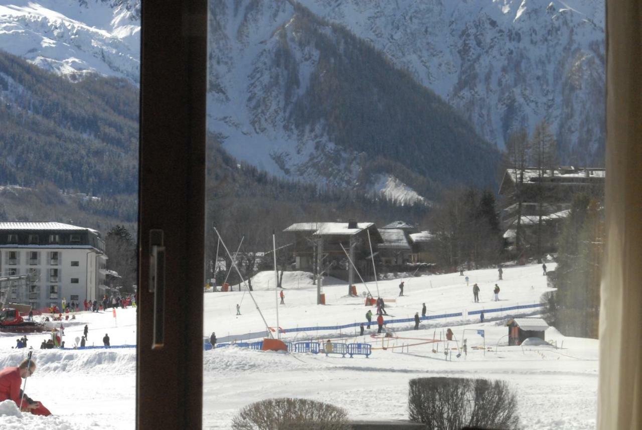 Front Ski Slope Chamonix Apartment Luaran gambar